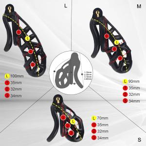 قفل القضيب الطبي المطور